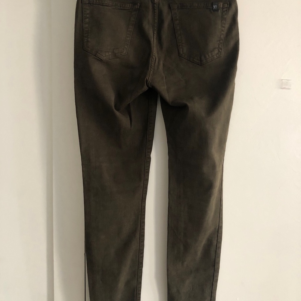 Joe’s jeans military green stretch jeans